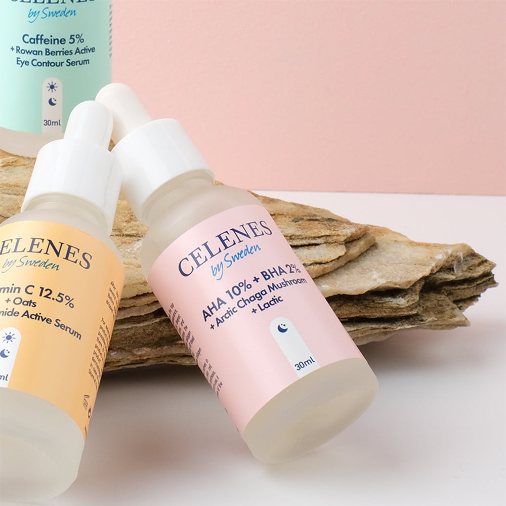 Rena AHA 10% + BHA 2% + Lactic + Artic Age Mushroom Serum