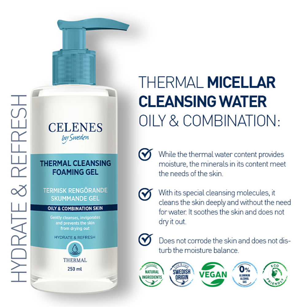 Thermal Foaming Gel - Vette/Gecombineerde Huid