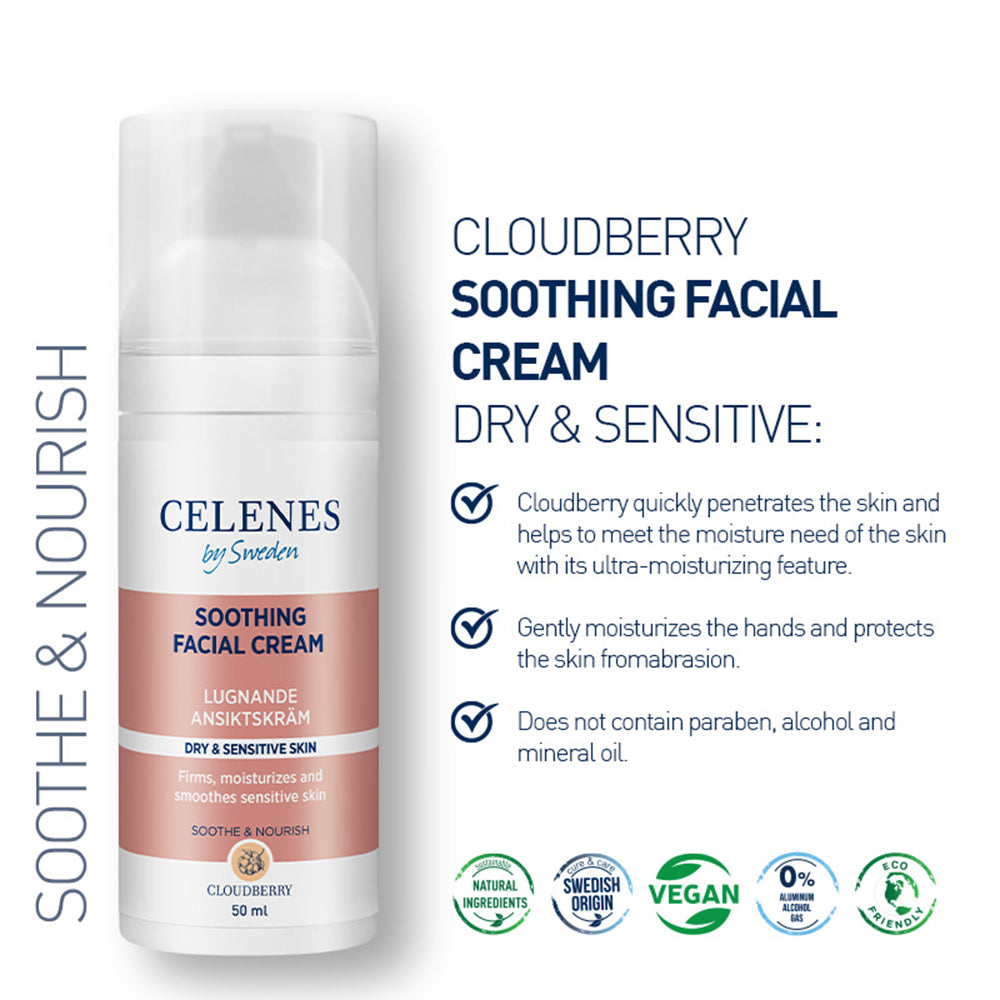 Cloudberry Soothing Gezichtscrème