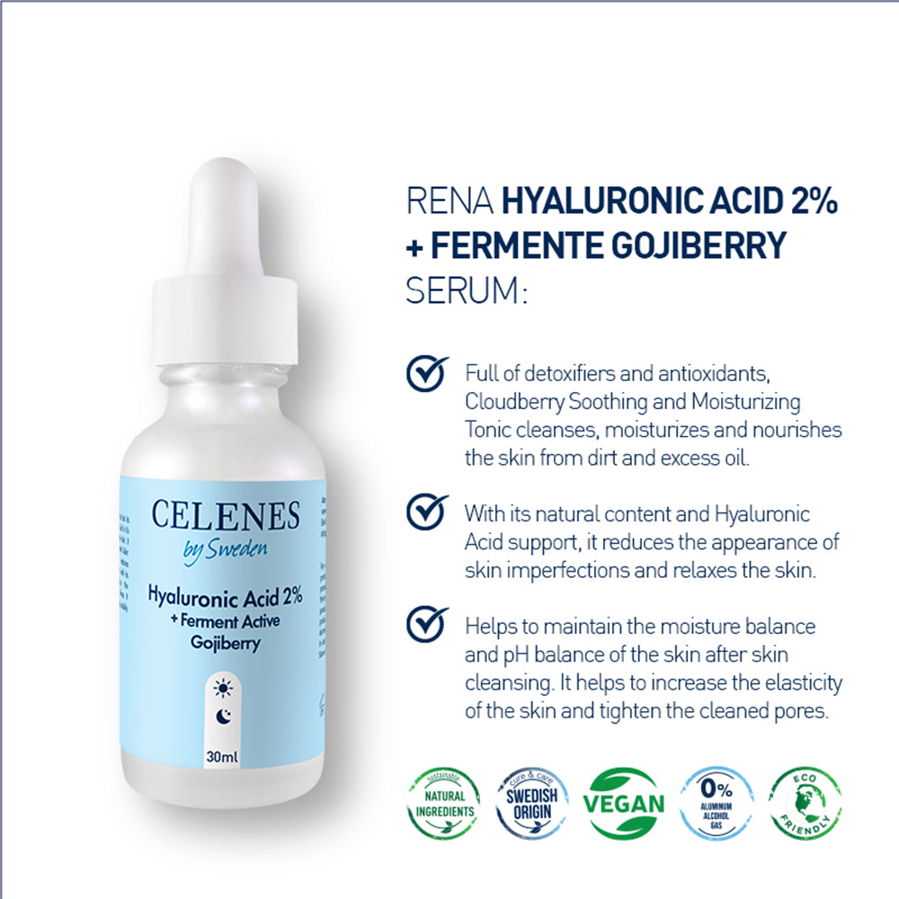 Rena Hyaluronic Acid 2% + Ferment Active Gojiberry Serum