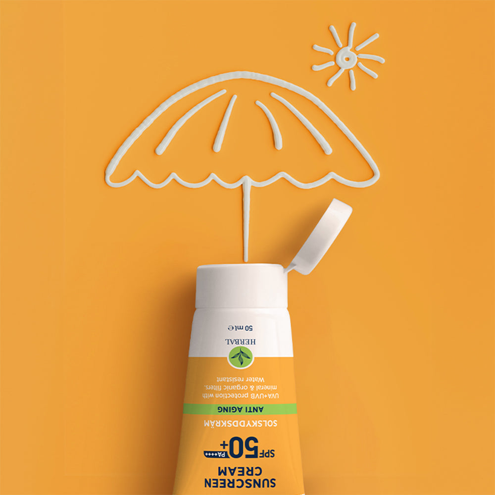 Herbal Zonnecrème Anti Age Spf 50+