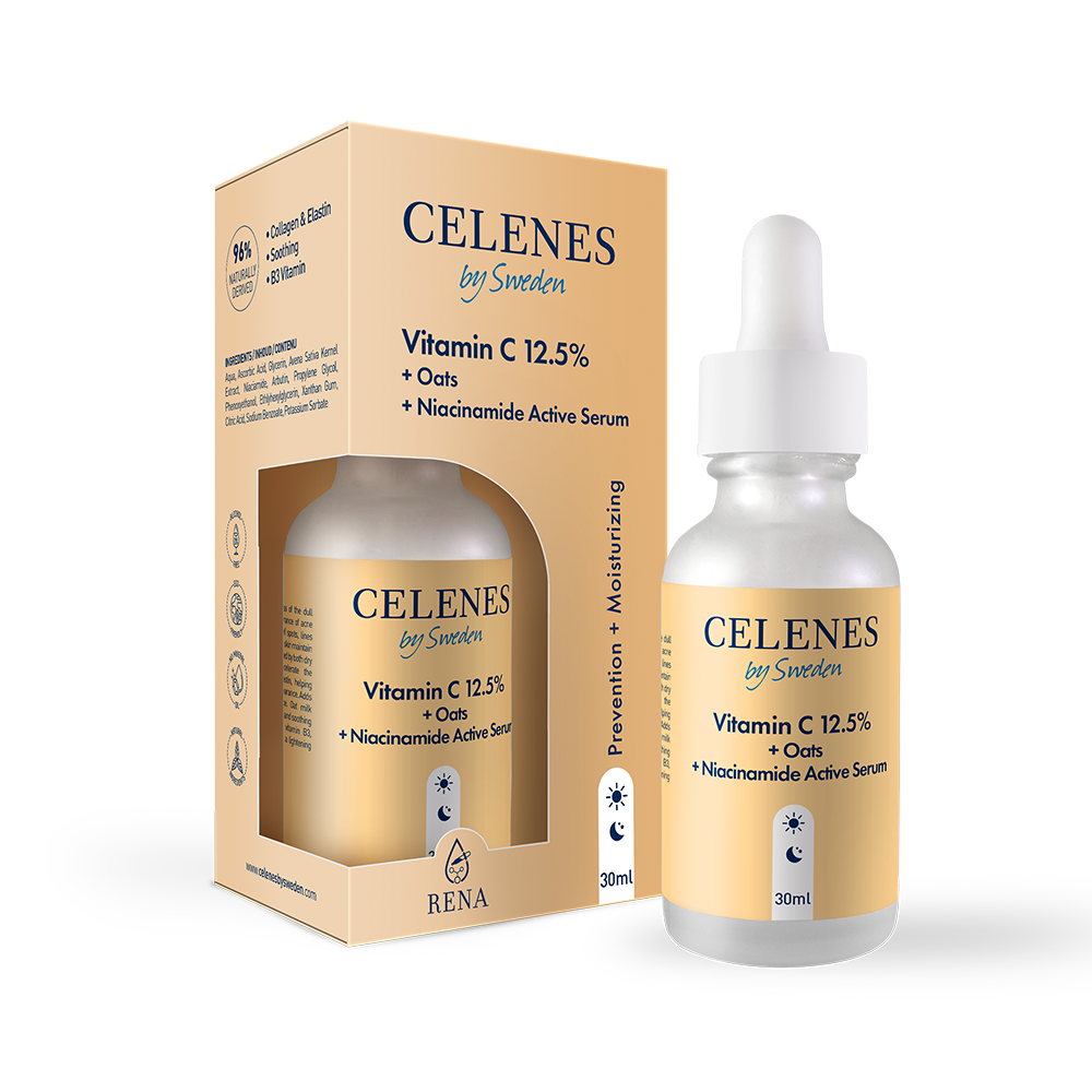 Rena Vitamin C 12.5% + Oats + Niacinamide Active Serum